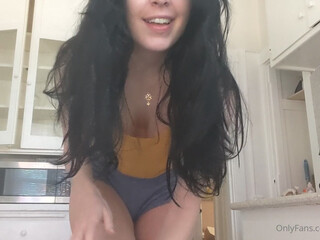 Aella_girl onlyfans Lustful nipple presses the vagina