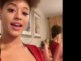 Stormi Maya aka stormimaya onlyfans Mysterious goddess gently caresses her ass with her fingers
