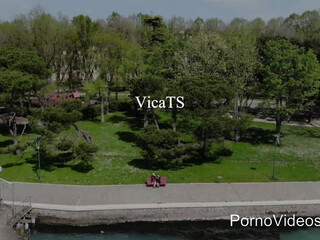 VicaTS onlyfans Slut shows his designed holes