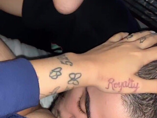 Queen Sandra aka Qnsan onlyfans The Shrew is naughty with a vibrator