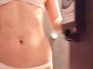 Nephael onlyfans Small bitch caresses natural tits