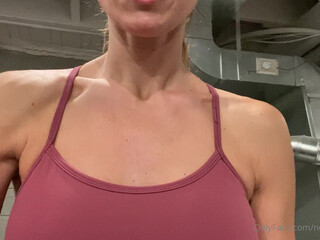 No Face Mom aka nofacemom77 onlyfans Ardent young lady caresses big tits at work