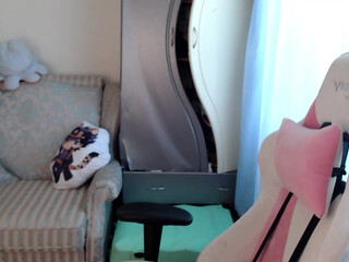 ovelymila chaturbate Black-haired lady caresses boobs