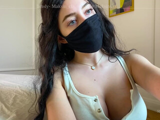 maksin_cb chaturbate Dark haired chick masturbates with sex toy