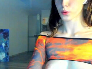 _meganmeow_ chaturbate Lustful bitch chatting in fries