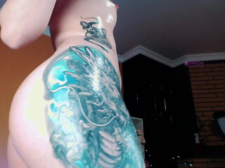 daily_angel chaturbate   shines pussy and caresses big tits