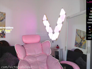 victoriahillova chaturbate  loves her rubber toy