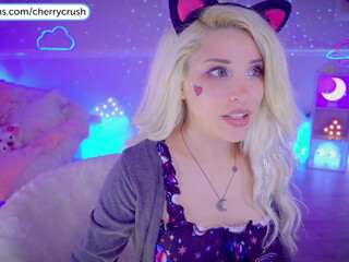 cherrycrush chaturbate Depraved mare caresses big tits