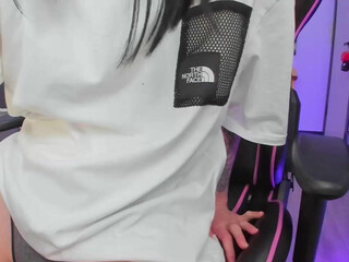 yamaguchi_ Gorgeous Marina fucks her cunt with a phallus