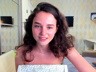 demurelixir Sweet lady caresses rubber penis