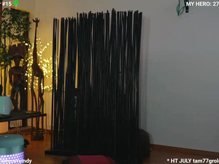 sindyy Redhead female caresses big tits