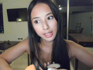 stephanie Busty latina masturbates with a pussy