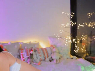 becca_rider Impressive babe caresses huge boobs