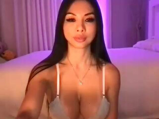 lexivixi Charming babe caresses tits