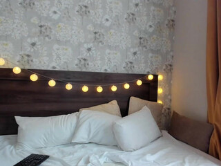 kattyababy Openwork blonde erotically moving in fornt of the camera