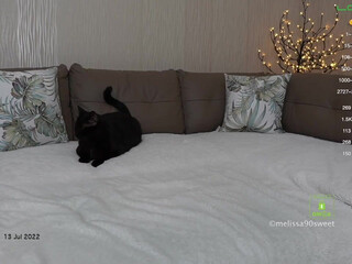 melissa90sweet Perfect chick shows elastic buttocks