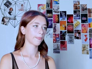 GwenHayes Shy mare gently jerks her pussy