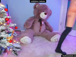 redsparrrow Slut in stockings erotically takes off her panties