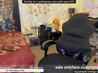 cynpai  bitch in uniform touches nipples