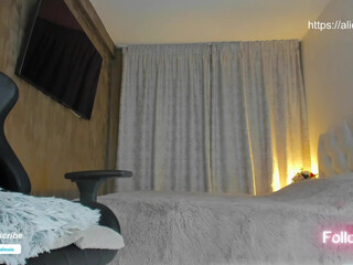 aliessia Cute bitch masturbates with a vibrator