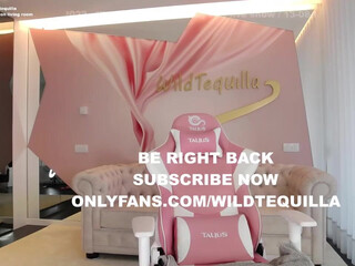 wildtequilla chaturbate Busty lady masturbates shaved pussy