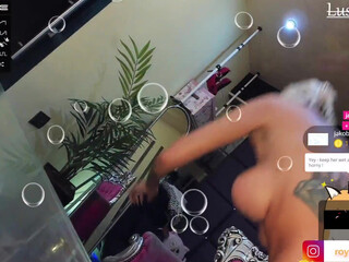 royalsquirt_ chaturbate Cute young lady shows big tits