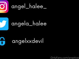 Angela Halee aka angela_halee onlyfans 20 march 2022 webcam masturbation