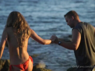 Brittney Palmer aka brittneypalmer onlyfans cute curva jerks her pussy on people