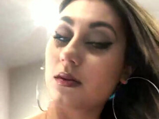 Saray Barely aka saraayrobles onlyfans cute brunette fucked cunt with phallus