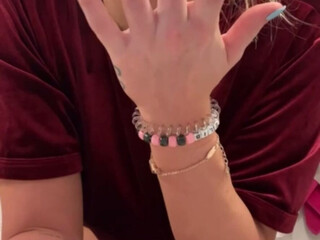 Tiauna Riley aka Tiaunariley onlyfans  caresses pussy through panties