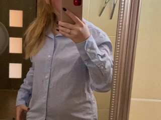 Angelina BabyGirl aka innocentangelinavip onlyfans  tender blonde is played with a cap