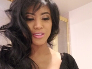 Ember Snow aka embersnow onlyfans young lady in stockings fucks pussy