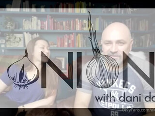 Dani Daniels aka akadanidaniels onlyfans show with an attractive black hair