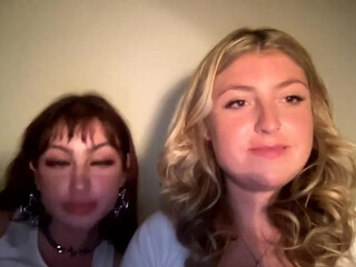 rubyandhazel chaturbate beautiful brunette shows off her tits