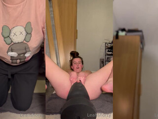Leahshorty Onlyfans Busty Slut Playing