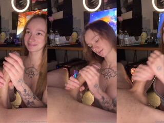 Luvandleo Onlyfans slut plays drilling toy
