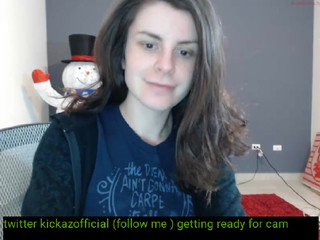 kickaz  Plays With Her BAKING Holes