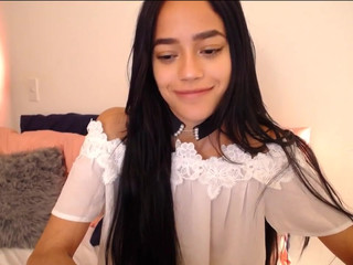 everlenn  Plays with her crocheted holes