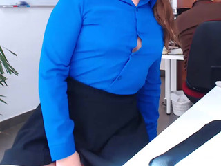 spanishcouple  rides on her finger