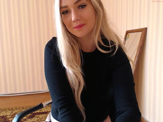 blondeblyat  Beautiful webcam model with tight pussy