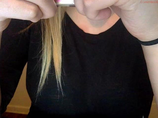 blondeserena  Fucks himself on kravati