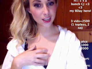 birthday_bubs  Wild prostitute fingering her cunt