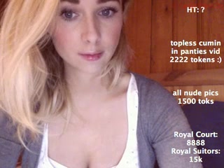 prncessbubgum  plays with cream-coloured pussy