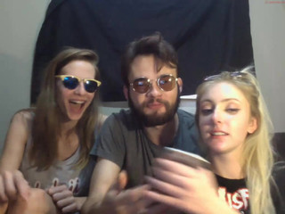 satanstrinity  caught intense orgasm in webcam show